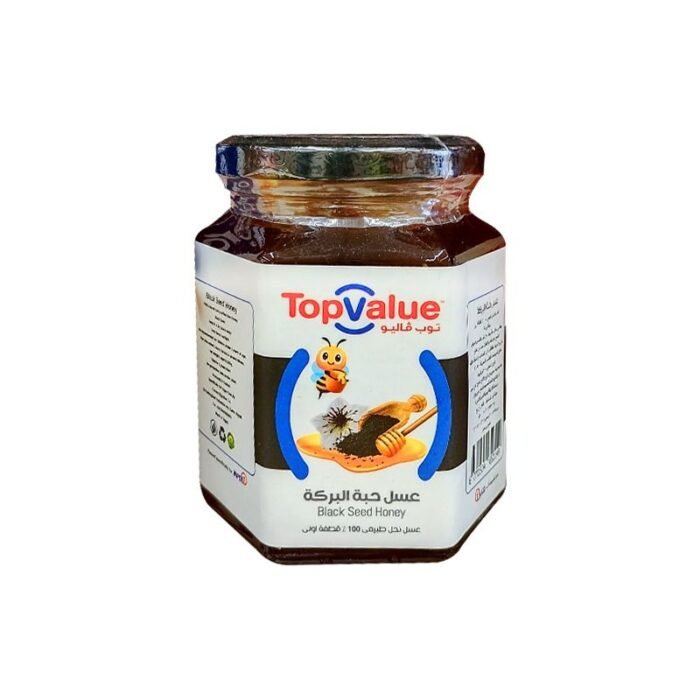 Top Value Black Seed Honey - 350g - Image 1