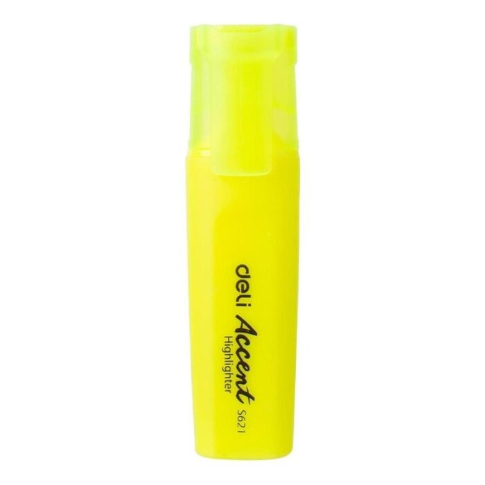 Deli Highlighter Pen - Yellow - ES621 - Image 1