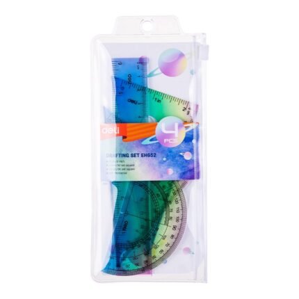 Deli Drafting Set - 4 Pieces - EH652