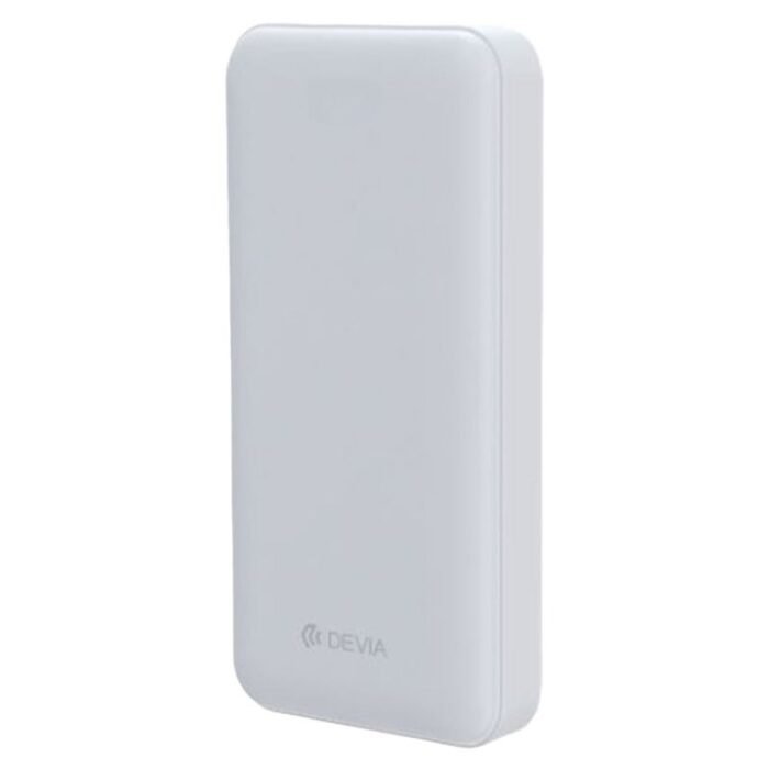 Devia Kintone Series Power Bank - 20000 mAh - White - Image 1