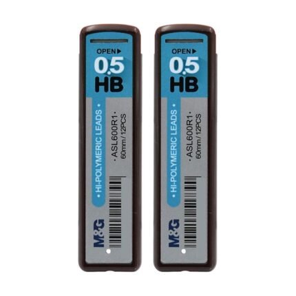 M&G Pencil Lead Refills - HB - 0.5mm - 12 Pieces x 2 Pieces