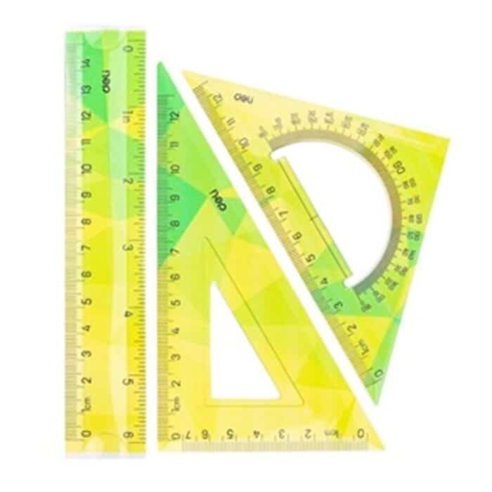 Deli Drafting Set - 3 Pieces - EH649 - Image 1