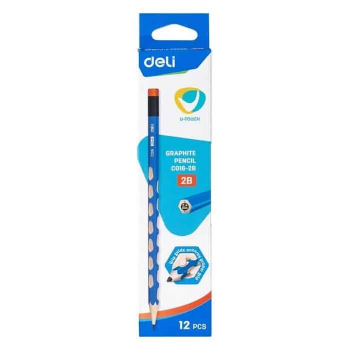 Deli 2B Pencil - 12 Pieces - EC007-2b - Image 1
