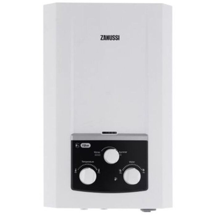 Zanussi Gas Water Heater - 6L - With Adaptor - White - ZYG06113WL - Image 1