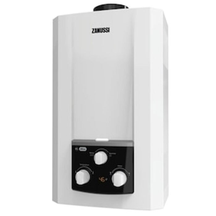 Zanussi Gas Water Heater - Digital Display - 10L - White - ZYG10113WL - Image 1