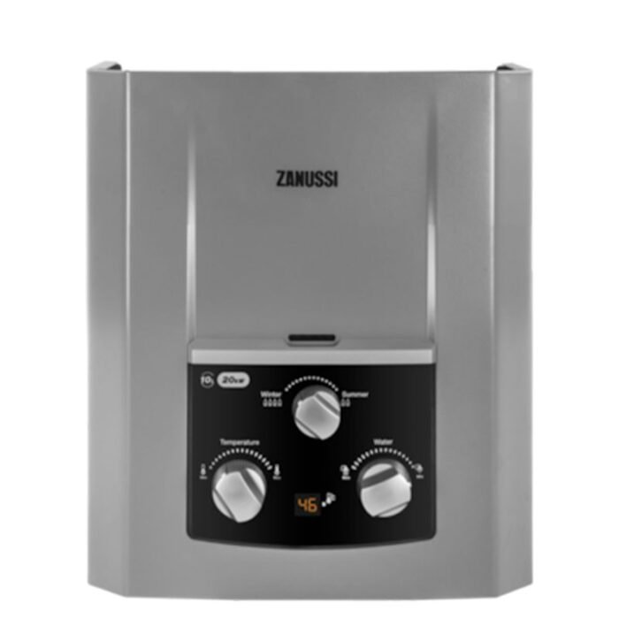 Zanussi Gas Water Heater - Temp Display - 6L - Silver - ZYG06313SL - Image 1