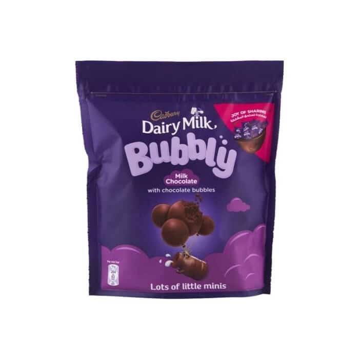 Cadbury Dairy Milk Bubbly Minis Chocolate - 168g - Image 1