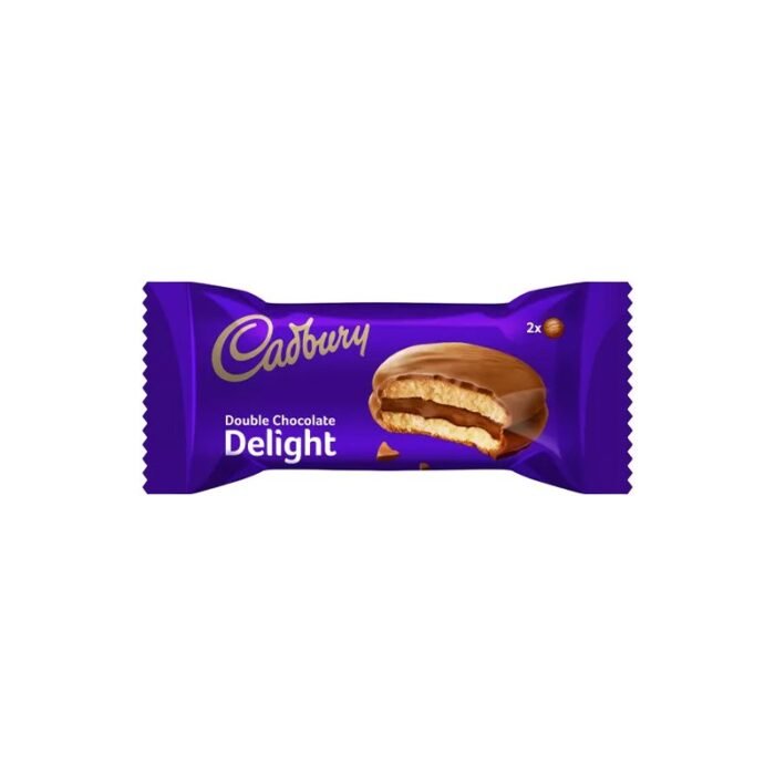 Cadbury Delight Double Chocolate Biscuits - 34g - Image 1