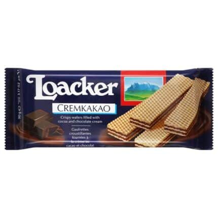 Loacker Cremkakao Wafers - 90g