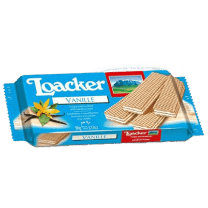 Loacker Vanilla Wafer Biscuit - 90g