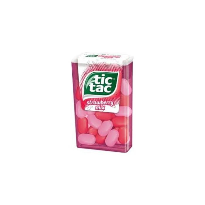 Tic Tac Strawberry Candy - 10.2g - Image 1