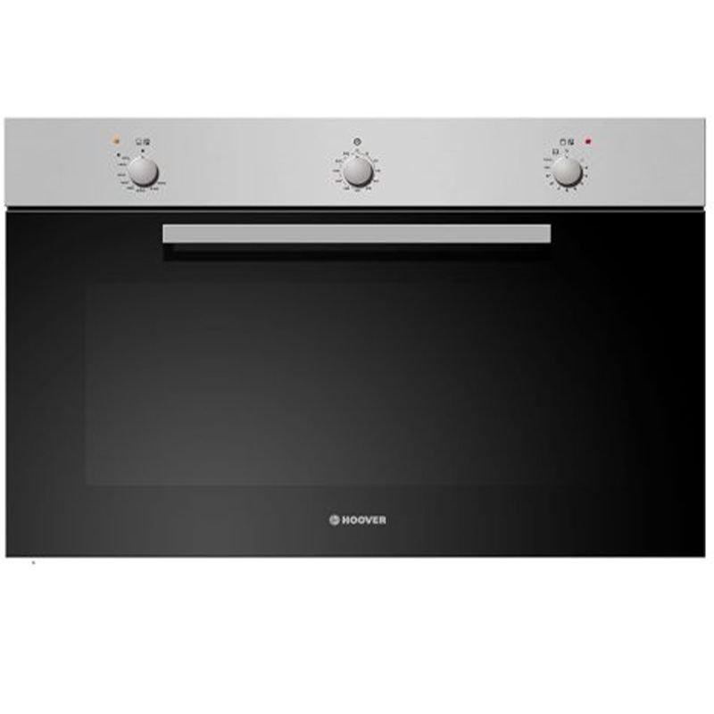 Hoover Built-In Gas Oven - 90 x 60 cm - With Cooling Fan - Stainless x Black - HPG390/1X Hoover Built-In Gas Oven - 90 x 60 cm - With Cooling Fan - Stainless x Black - HPG390/1X - Image 1