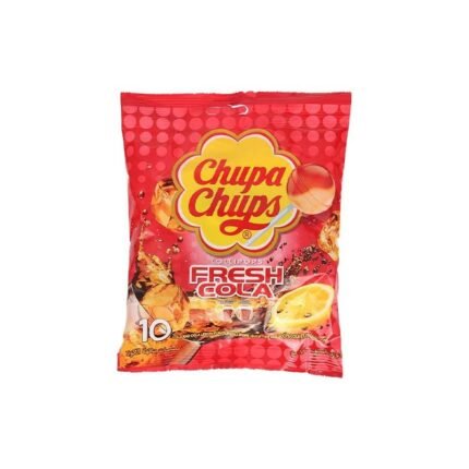 Chupa Chups Fresh Cola Lollipops - 10 Pieces