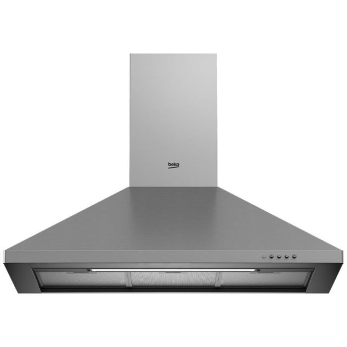 Beko Wall-Mounted Hood - 90cm - Led Illumination - Stainless Steel - CWB9441XNH - Image 1