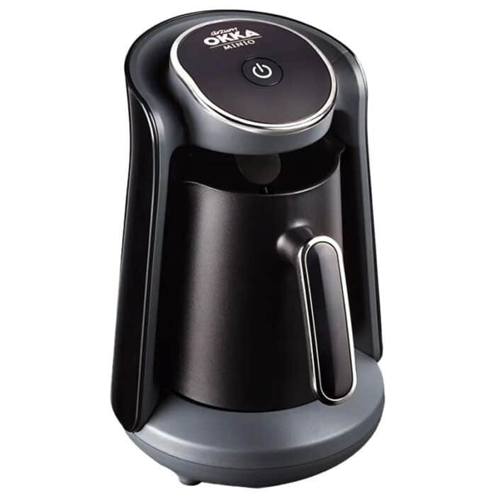 Arzum OKKA Minio Turkish Coffee Maker - 480W - 4 Cups - Black x Silver - OK004-T - Image 1