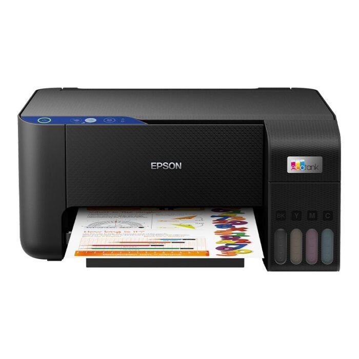 ⁦طابعة Epson EcoTank L3211 متعددة الوظائف - أسود - C11CJ68406⁩ - الصورة ⁦1⁩