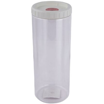 Lock & Lock Interlock Round Food Container - 2.1L - White - INL403