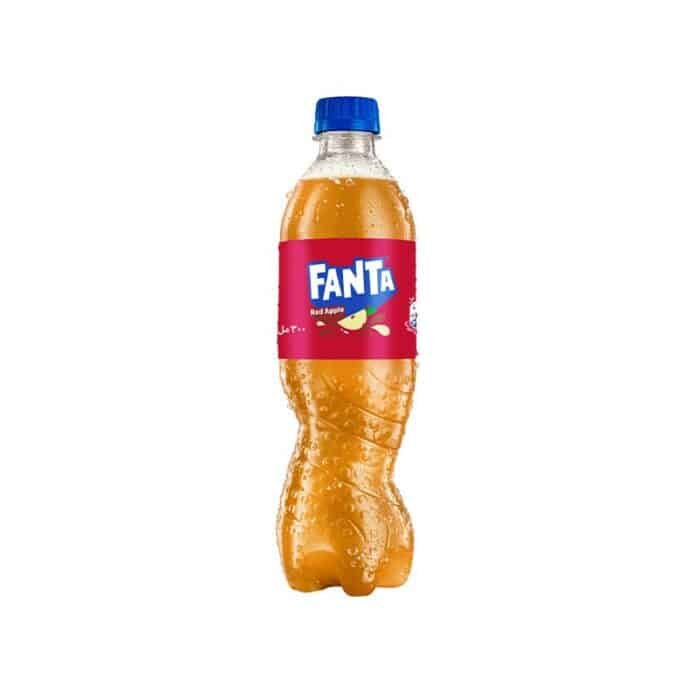 Fanta Red Apple Soda Drink - 300ml - Image 1