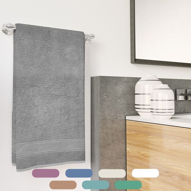 ⁦منشفة أيكون سادة - مقاس 50 × 90 سم⁩ - الصورة ⁦1⁩