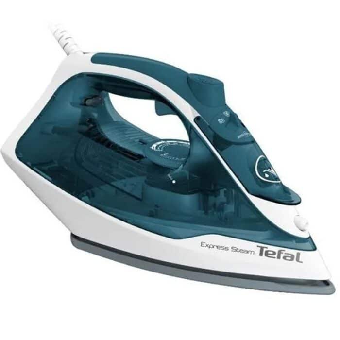 Tefal Steam Iron - 2200W - Glide Soleplate Technology - Blue - FV2831E2 - Image 1