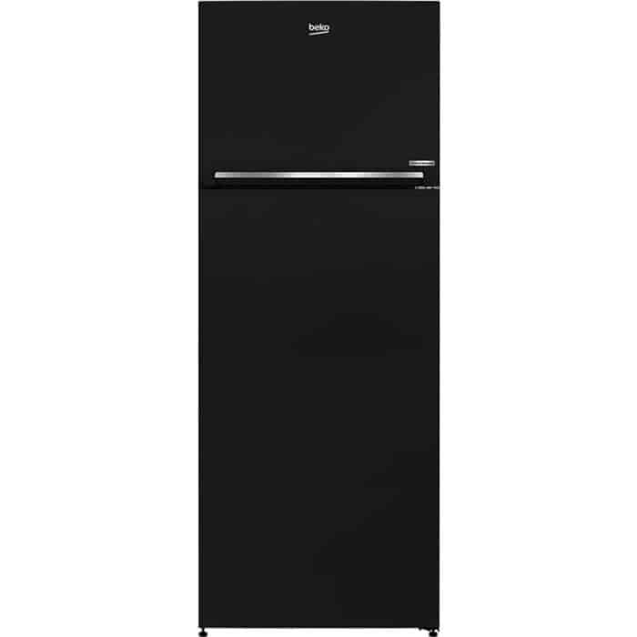 Beko No Frost Refrigerator - 314L - Top Freezer - ProSmart Inverter Compressor - Black - RDNE340K22B - Image 1